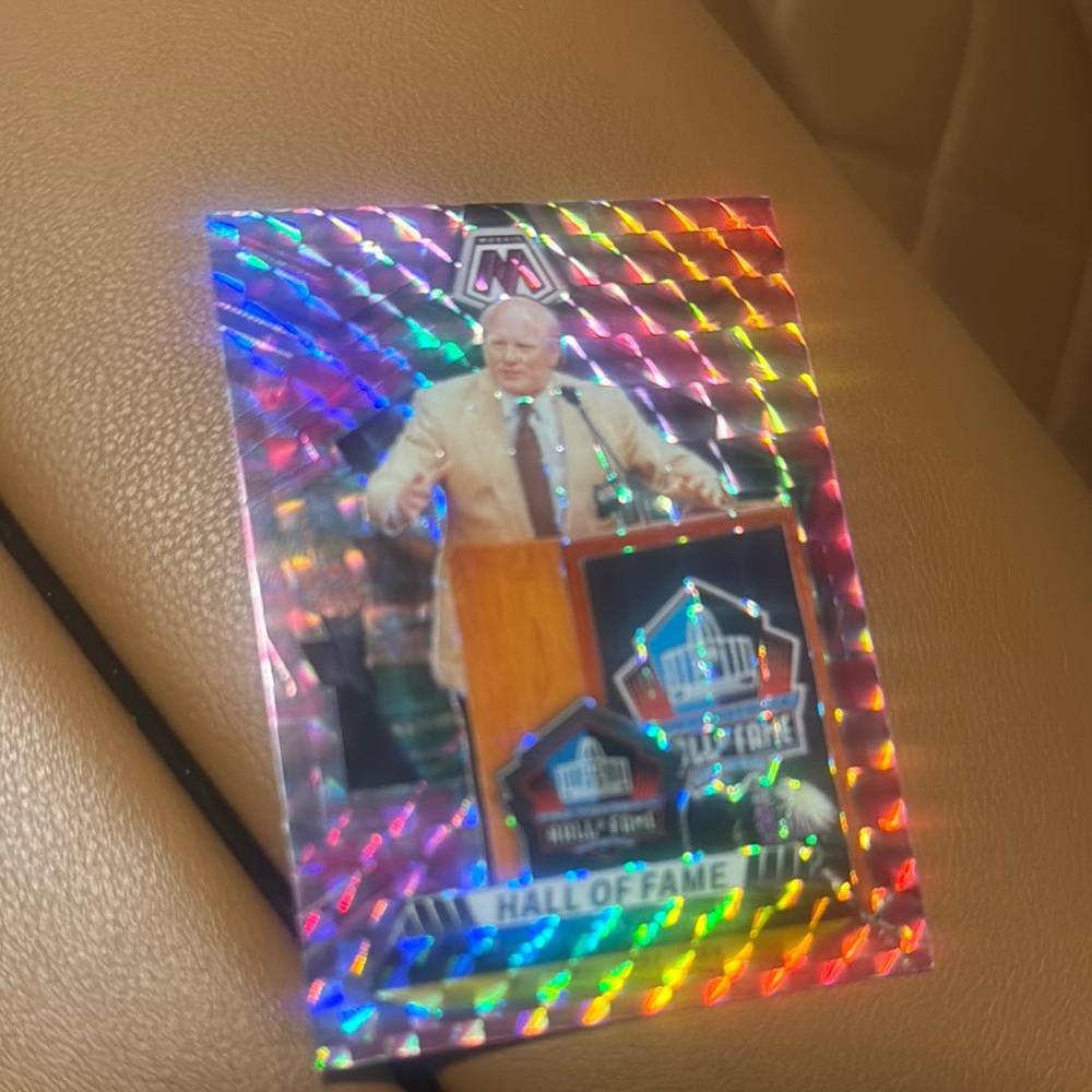 Terry Bradshaw Hall of Fame 2024 Mosiac card